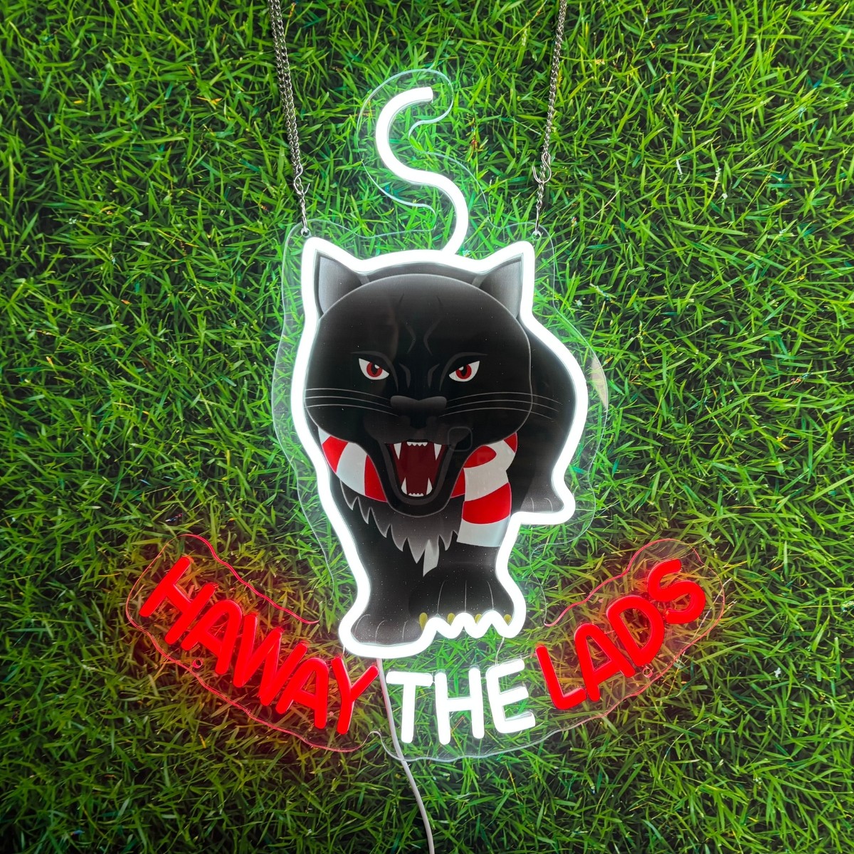 Glowline Series: "Haway the Lads" Neon Sign