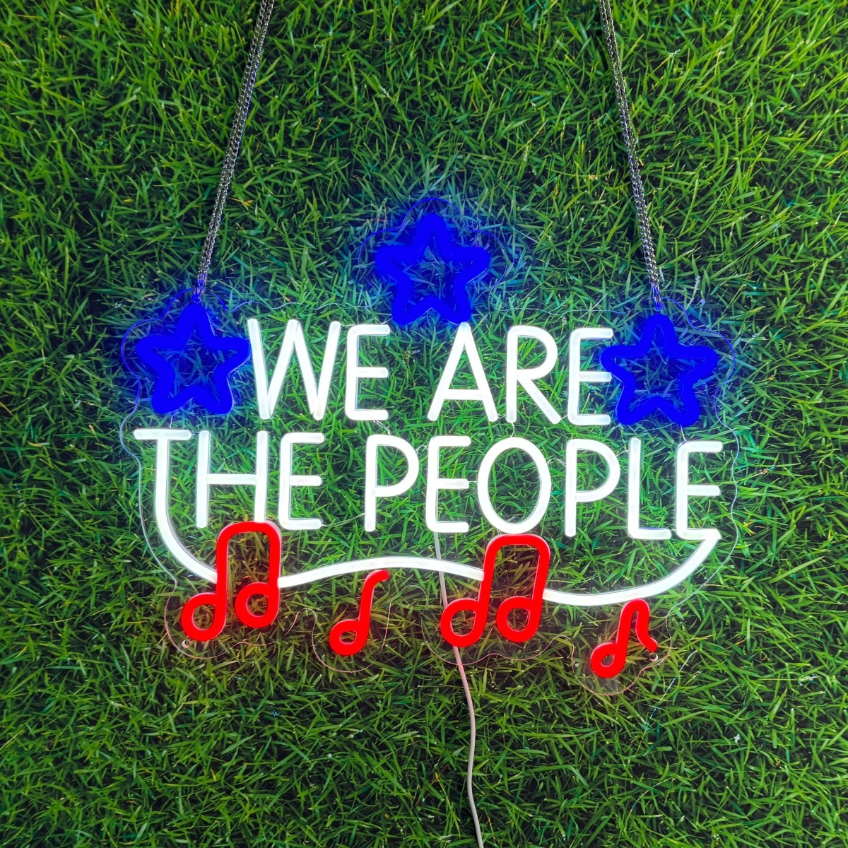 Glowline Series: "We Are the People" Neon Sign