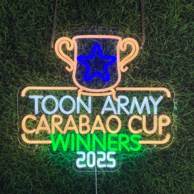 Glowline Series: "Winners 2025" Neon Sign
