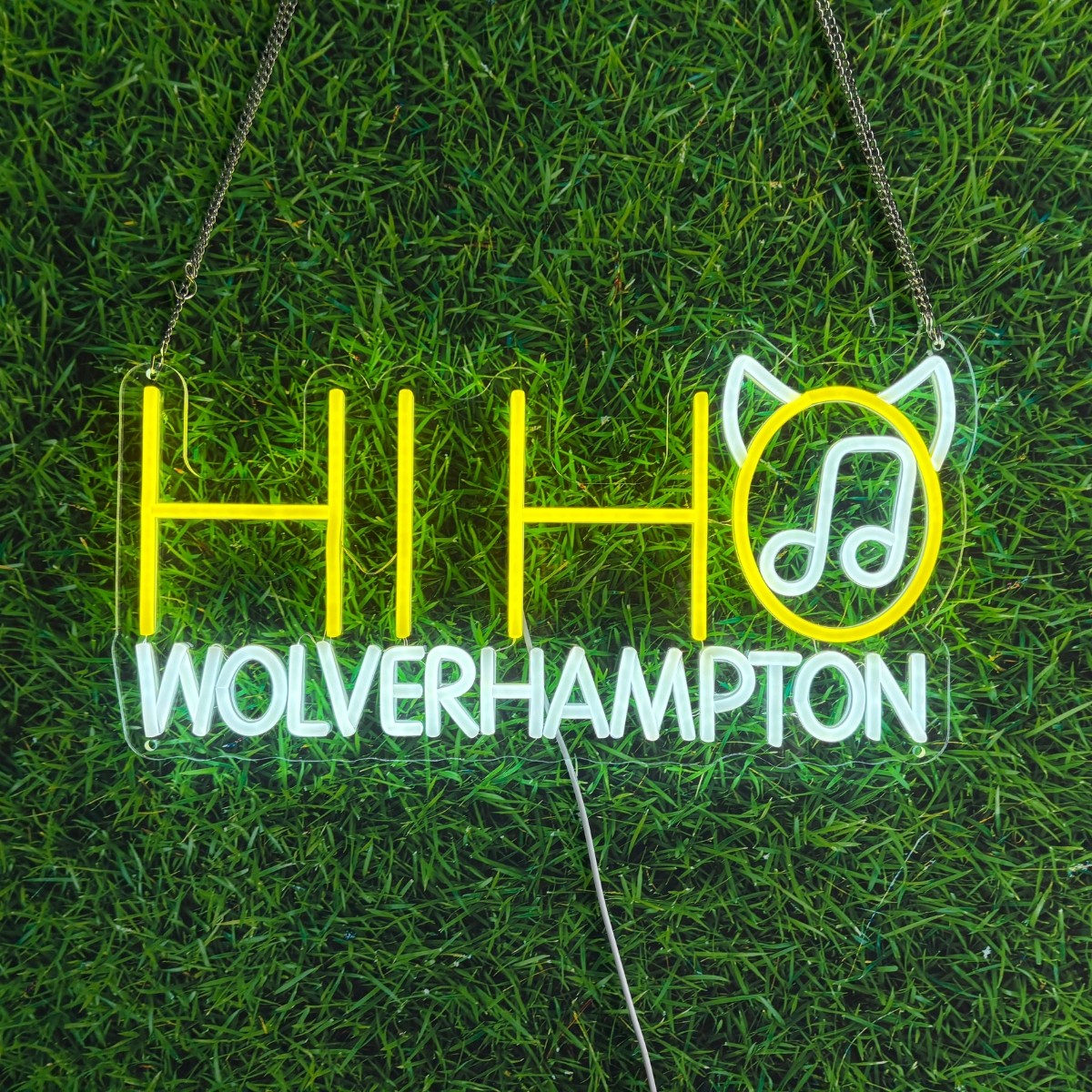 Glowline Series: "Hi Ho Wolverhampton" Neon Sign